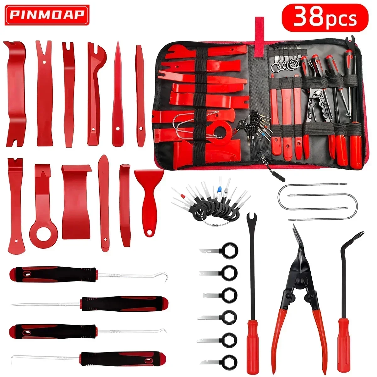 Kit extracción desmontaje grapas salpicadero