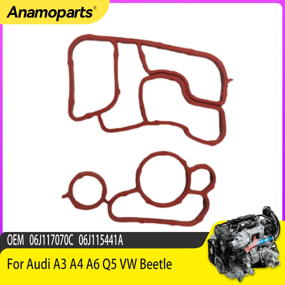 Junta enfriador aceite 06J 117070C – Audi A3 A4 A6 y VW Beetle