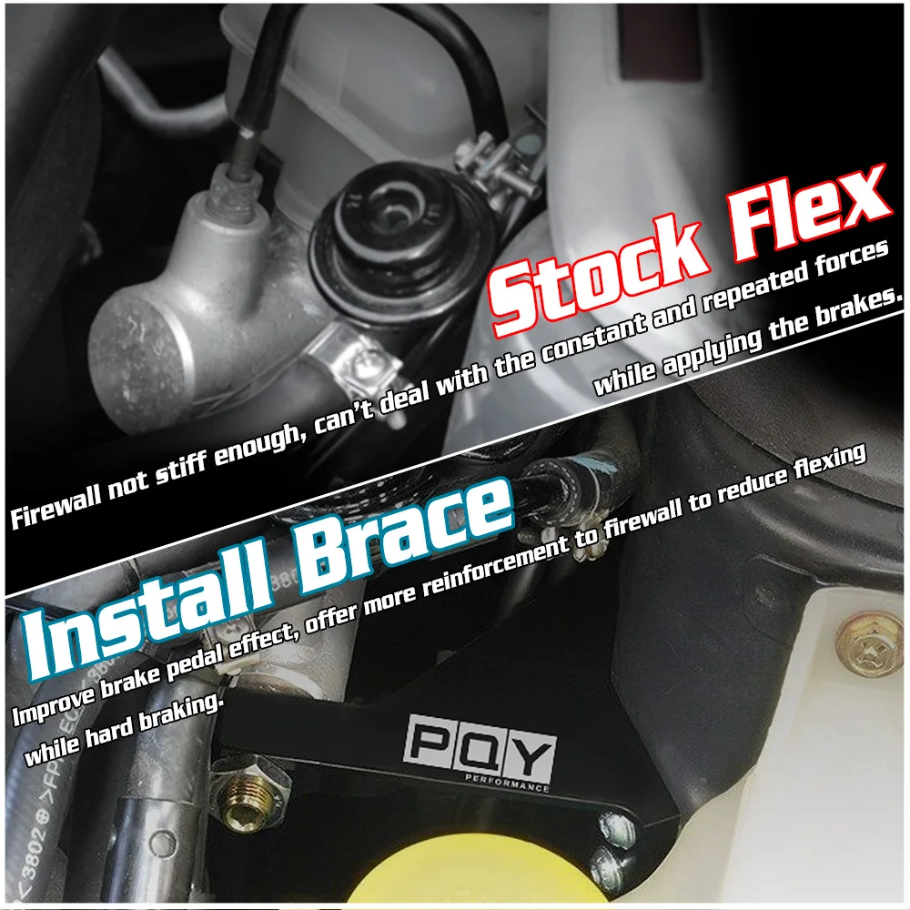 PQY Soporte cilindro maestro freno Subaru Impreza WRX STI 02-07 - imagen 5