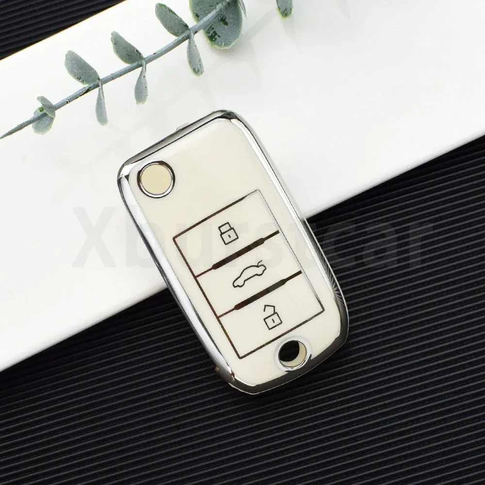 Funda de TPU para llave de coche MG y Roewe RX5, MG3 y MG5 - imagen 3