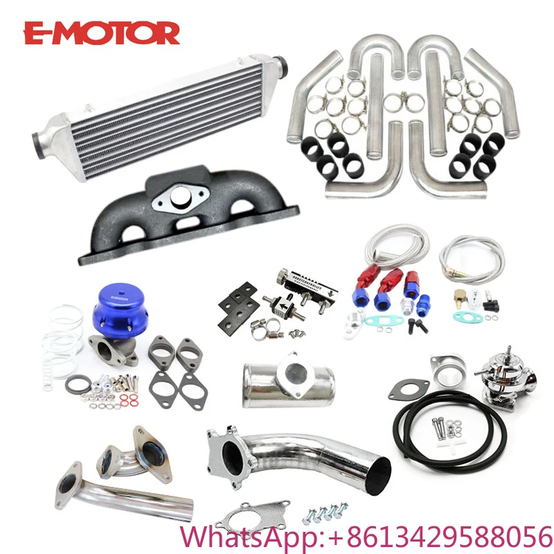 Para 89-98 240SX S13 S14 KA24DE Altima T3T4.63 Turbo Kit sin Turbo
