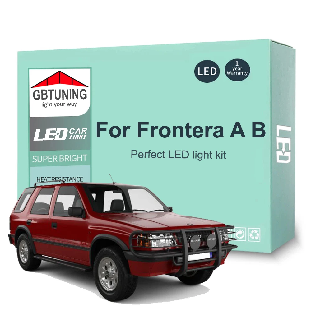 Kit bombillas LED interior coche Canbus – Opel Frontera A/B