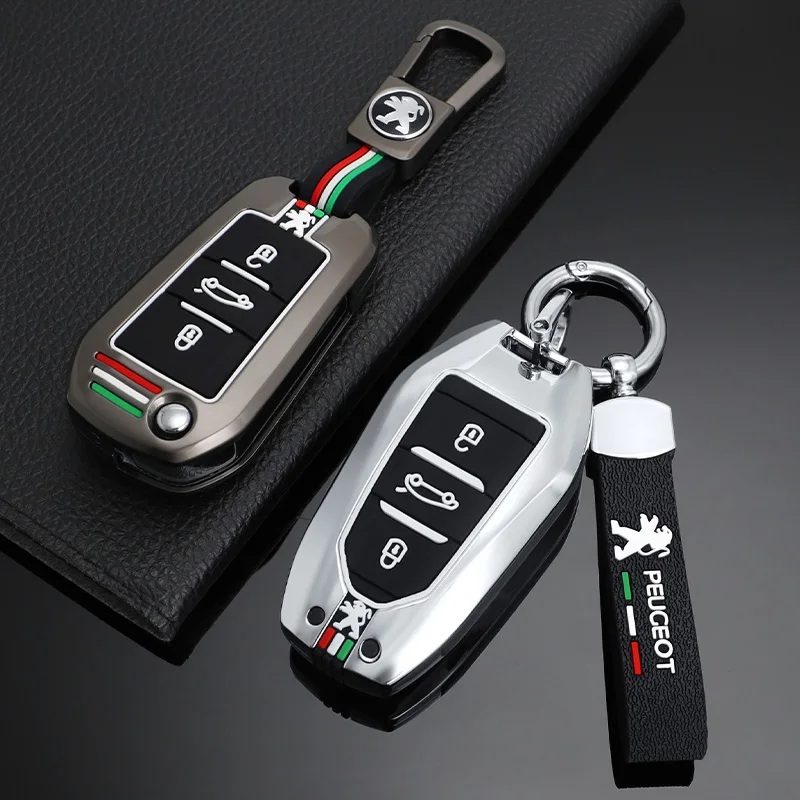 Funda de llave Peugeot protector carcasa para 107, 206, 208 y RCZ - imagen 4