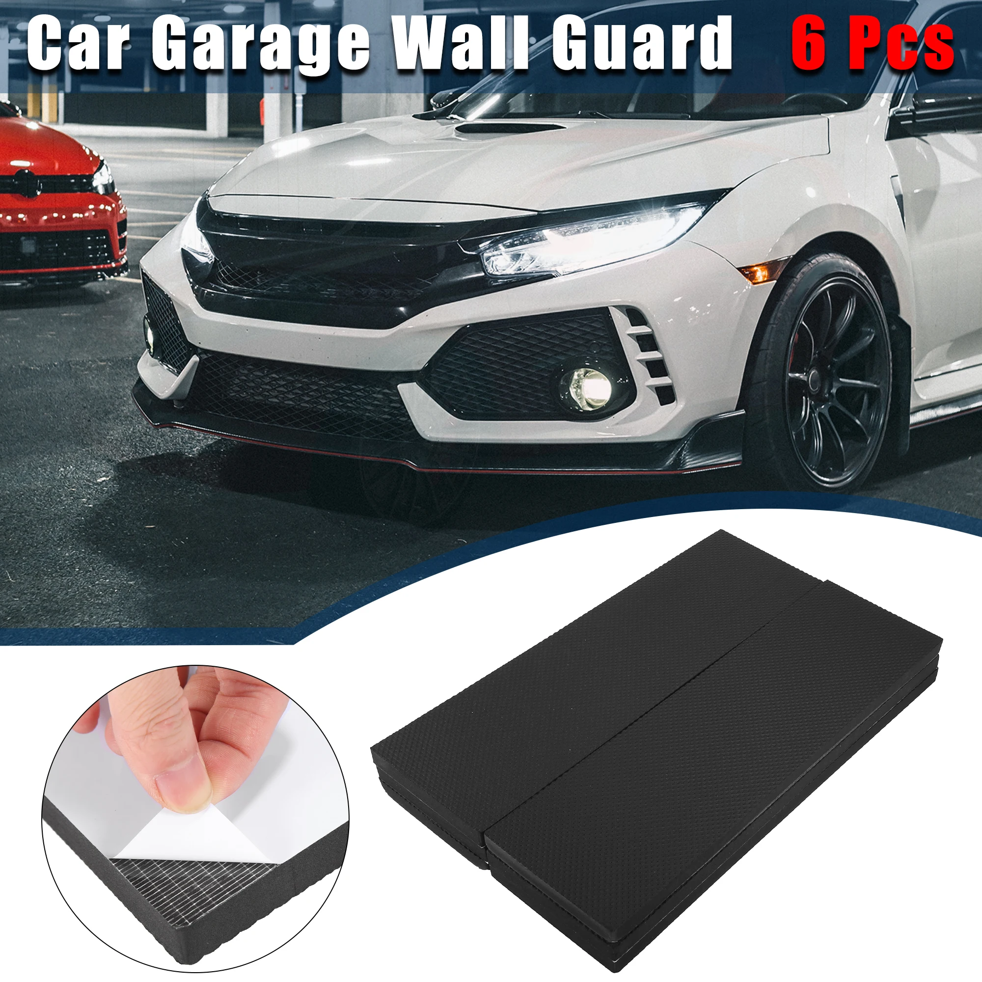 Autohaux Protector de pared para garaje y parachoques de coche - imagen 2