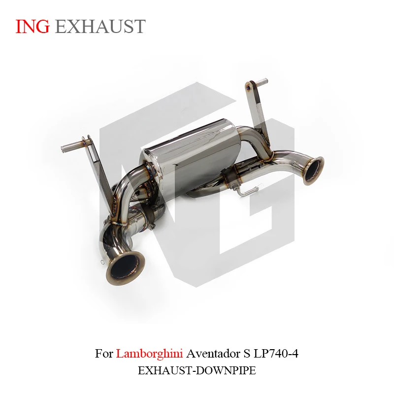 ING SS304 sistema de escape catback – Lamborghini Aventador S 6.5 V12 - imagen 5