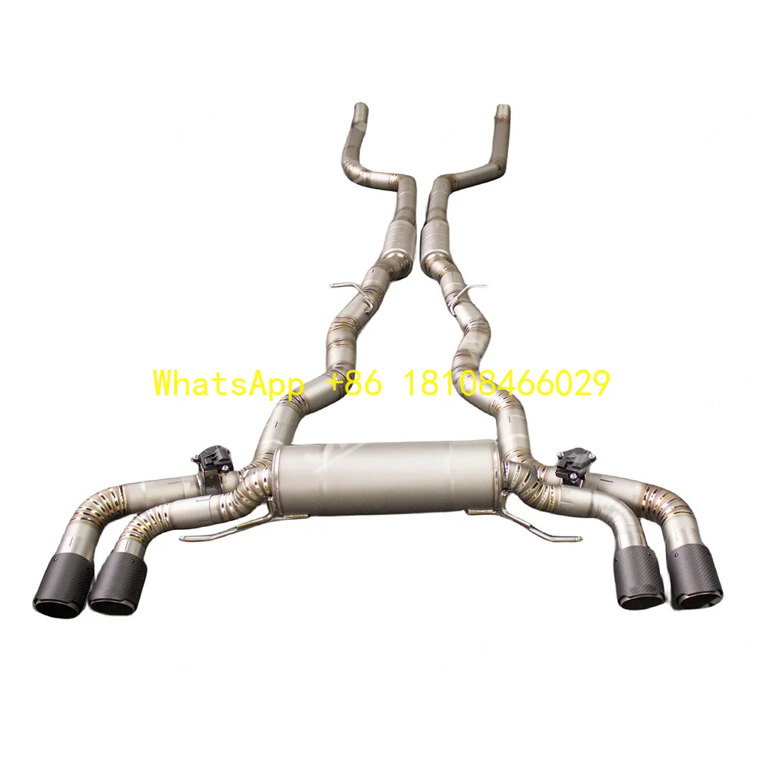 Escape cat-back Valvetronic para BMW M850i 4.4 V8 N63