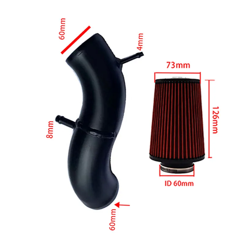 Colector admisión aire T-Jet para Abarth 500 595 695 – Kit alto rendimiento - imagen 4