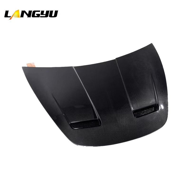 Capó Langyu V-Style de carbono seco para Tesla Model 3/Y - imagen 5