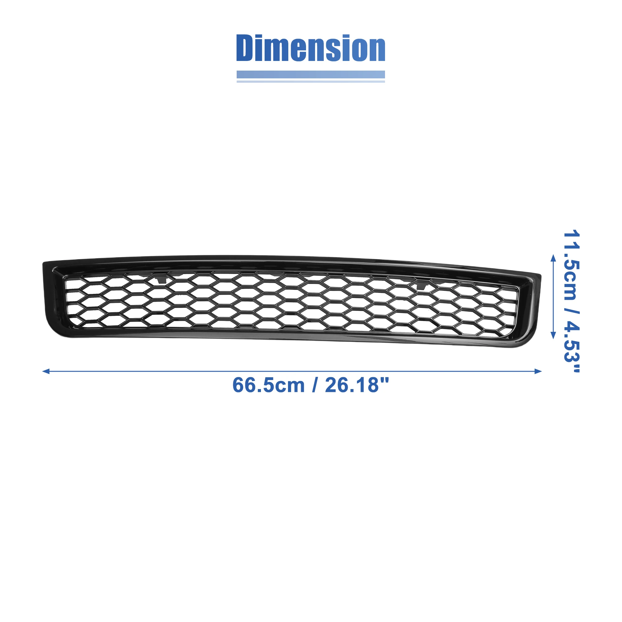 Rejilla de parachoques delantero Audi A4 B6 Sedan – Ref. OEM 8E0807647 - imagen 5