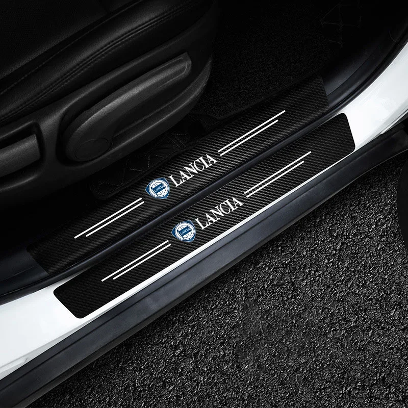 Pegatina fibra carbono para coche Lancia – película protectora impermeable - imagen 2