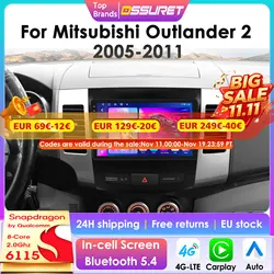 Autorradio 2 DIN Android 13 GPS y CarPlay – Outlander XL