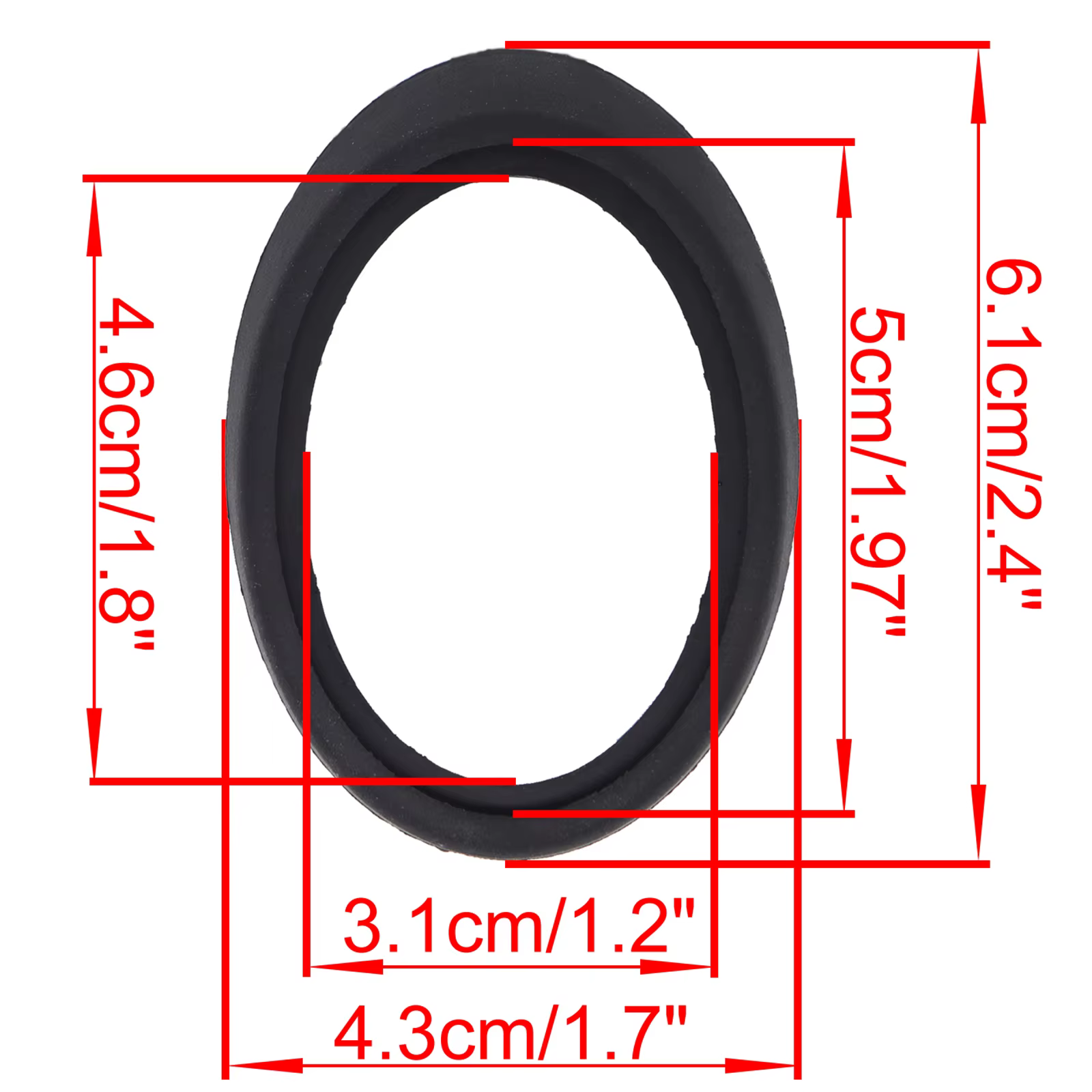 Junta base antena de techo para VW Golf III, IV y V 1991-2009 - imagen 4