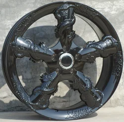 Llantas aleación negras 19x8.5 5x120 para BMW Serie 3 y 5 335i 525i