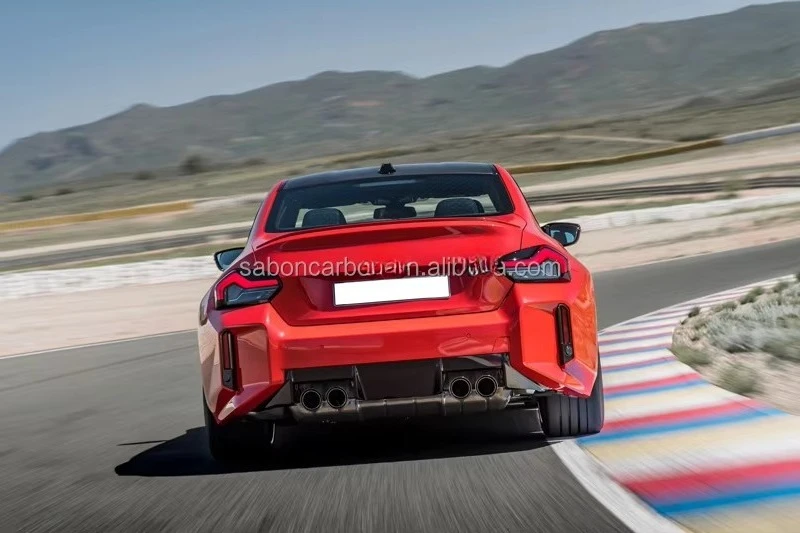 Difusor trasero estilo M Performance de carbono para BMW M2 G87 - imagen 4