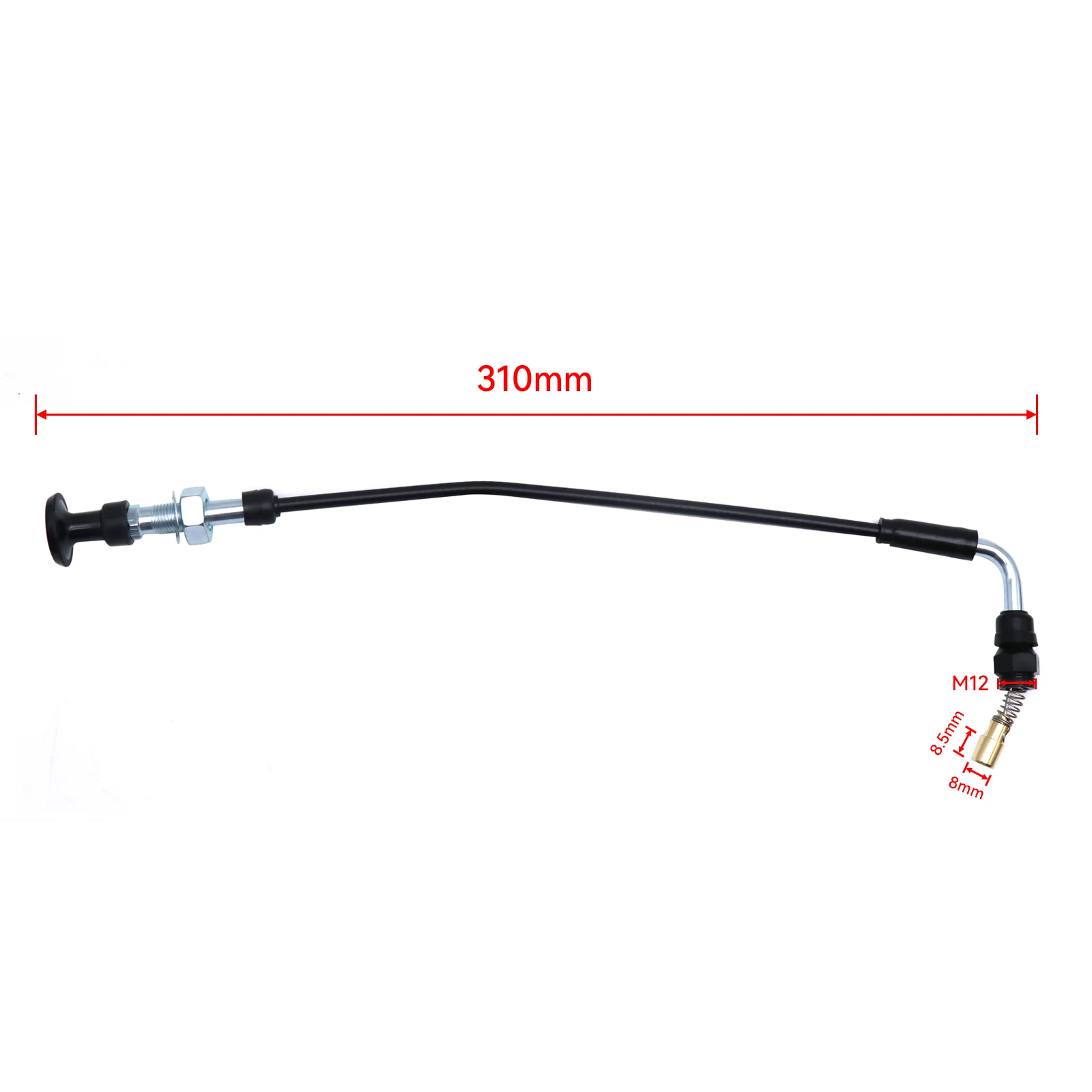 Cable acelerador ZSDTRP carburador PWK moto - imagen 2
