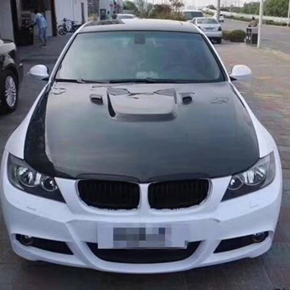 Capó de fibra de carbono para BMW E92 330i (2008) - imagen 2