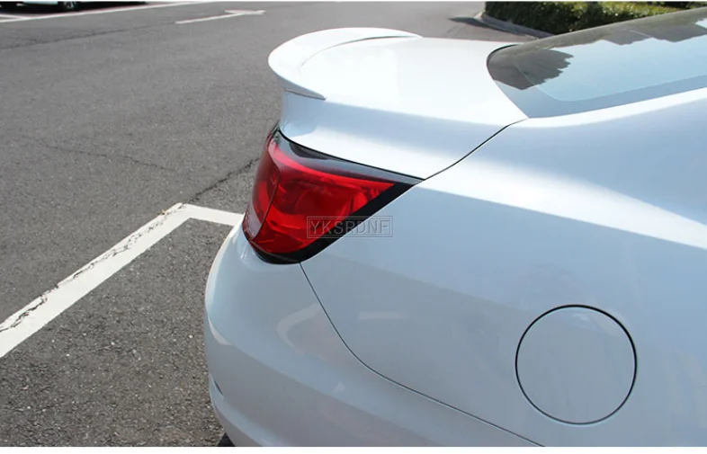 Alerón trasero para maletero Chevrolet Malibu 2012-2018 ABS negro brillante - imagen 3