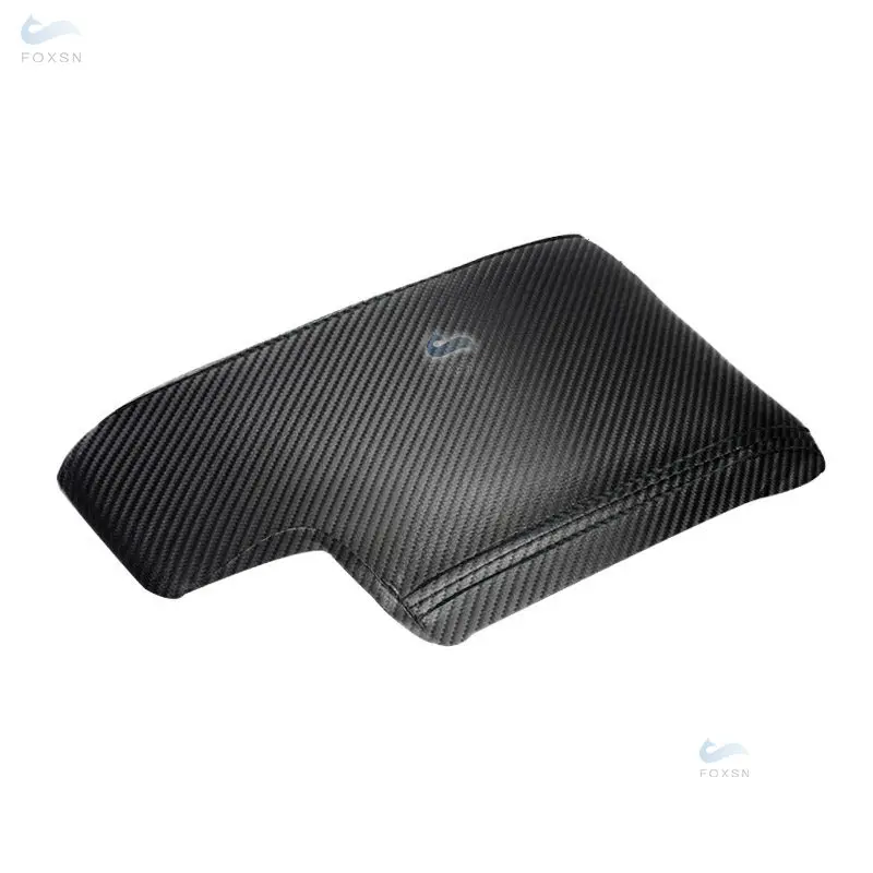 Reposabrazos central BMW Serie 3 E46 cuero carbono 1998-2005 - imagen 2