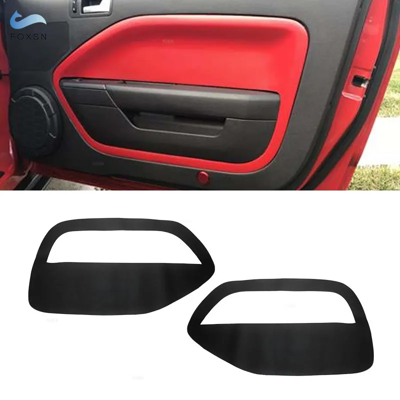 Manija puerta delantera Ford Mustang 2005-2009 tapizado microfibra - imagen 2