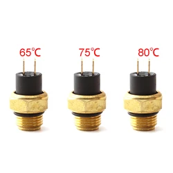Termocontacto de radiador M16 65/75/80 °C para moto, ATV y scooter
