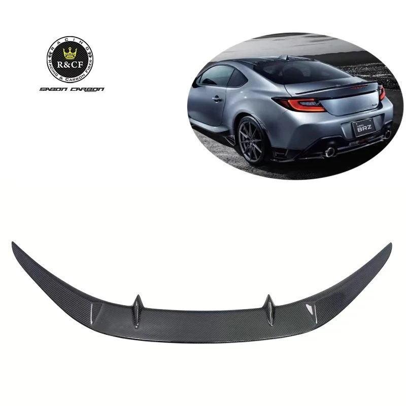Alerón de fibra de carbono estilo STI para Subaru BRZ ZD8 y GR86 ZN8
