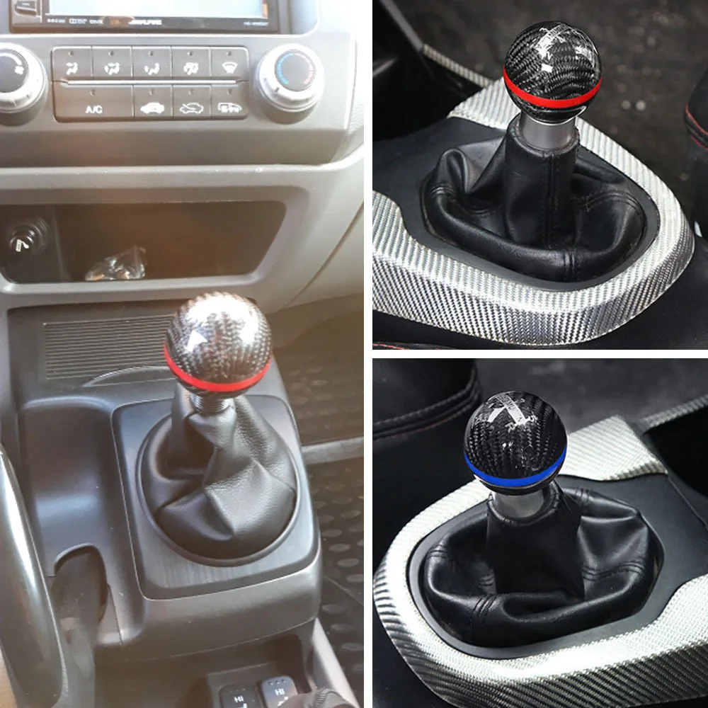 Perilla de cambio carbono Mugen - Honda Civic Type R Integra Prelude - imagen 2