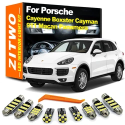 Kit Bombillas LED Canbus ZITWO Interiores – Porsche Cayenne Panamera Macan 911