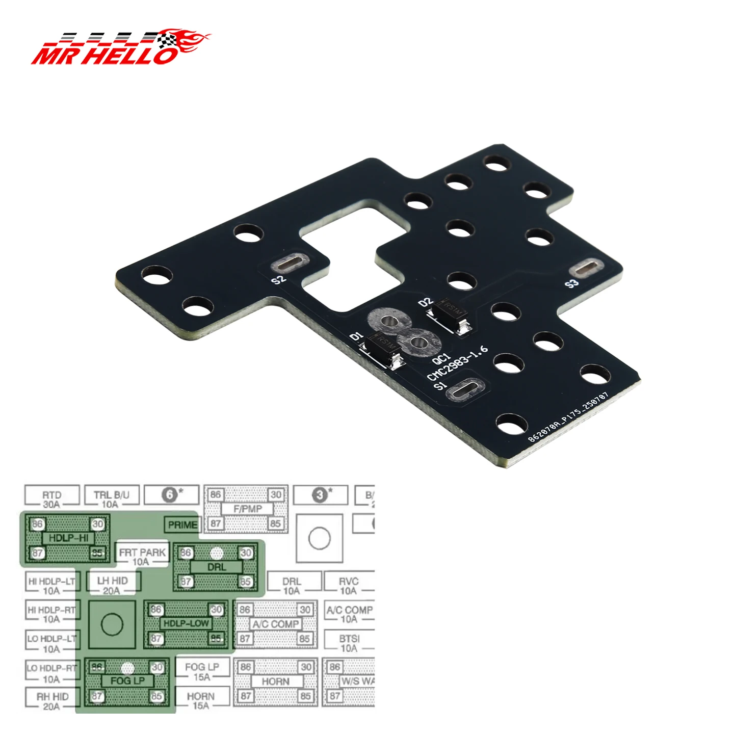 Faro completo GM para Silverado, Sierra y SUV Classic 2001-2007 - imagen 3