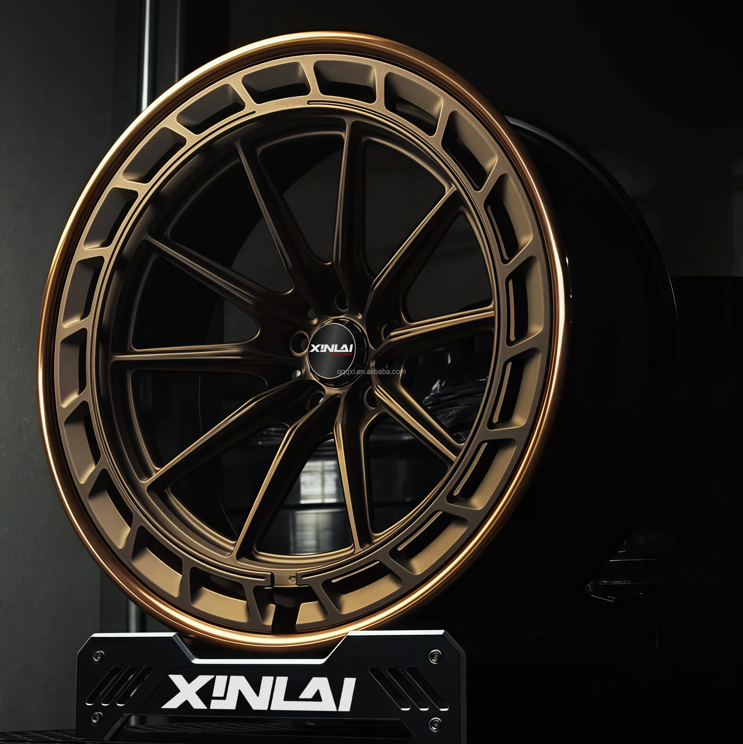 Llantas de aleación forjada XINLAI en exhibición