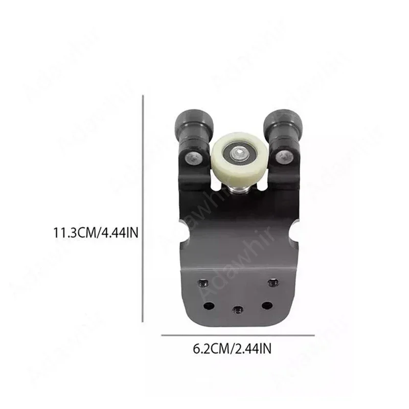 Guía de rodillo de puerta corredera de coche, accesorios para el coche, parte superior derecha, media, inferior, para viajero, Fiat, Scudo, 2016, 2023, 1 Uds. - imagen 4