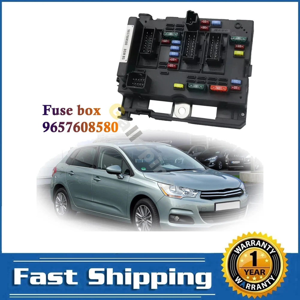 9657608580 Caja de fusibles y relés – Citroën C3 / Peugeot 206