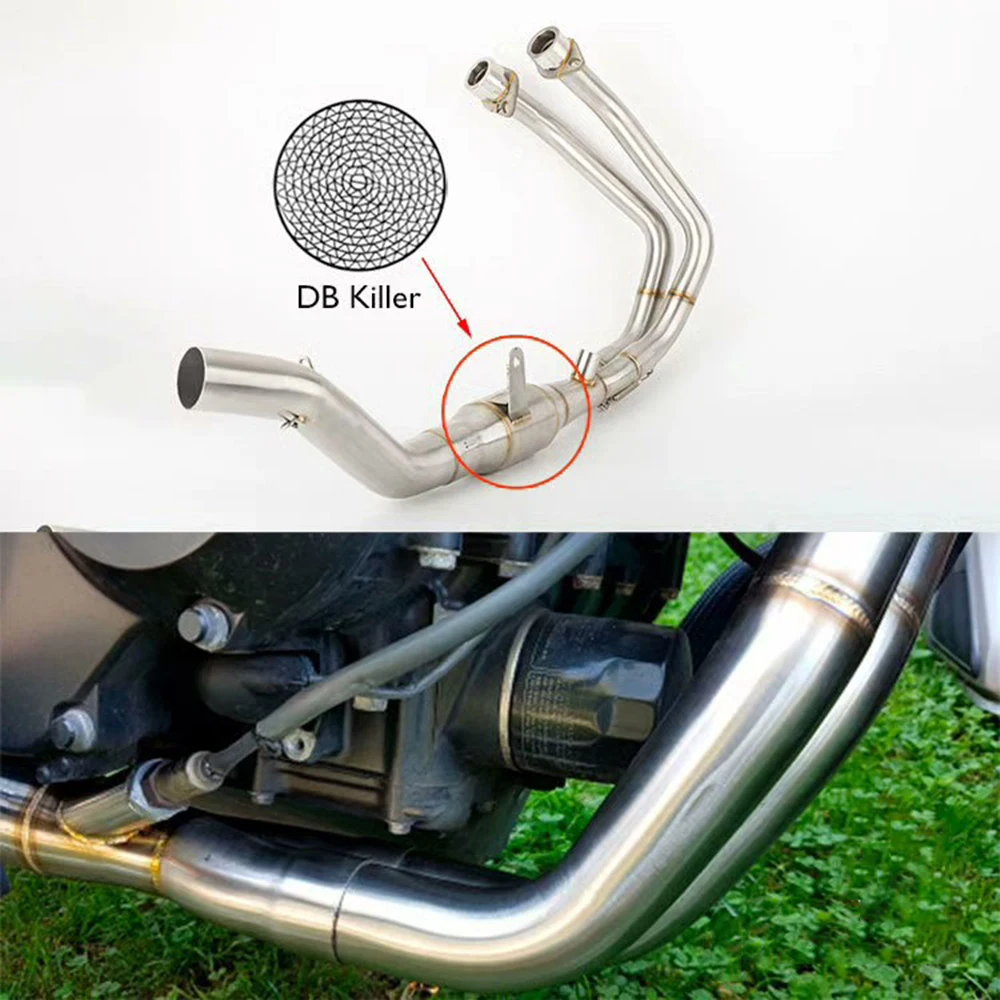 Tubo medio de escape Honda CB500F CB500X CBR500 – sin silenciador - imagen 2