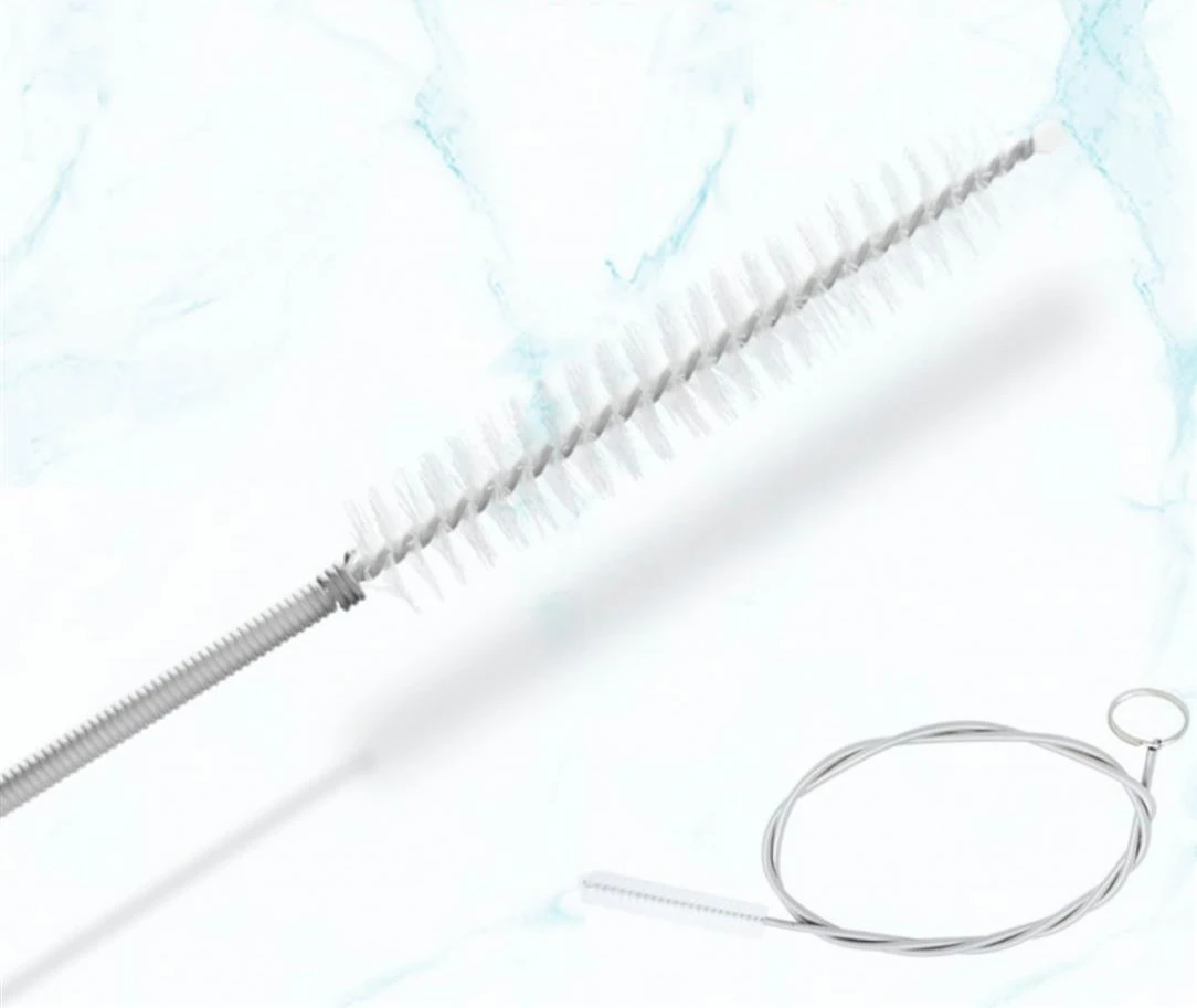 Cepillo flexible de limpieza para tubos de drenaje de automóvil