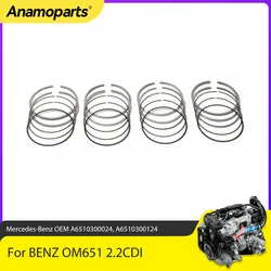 Anillos de pistón OM651 Mercedes-Benz C220 CDI Sprinter 2.1 2.2