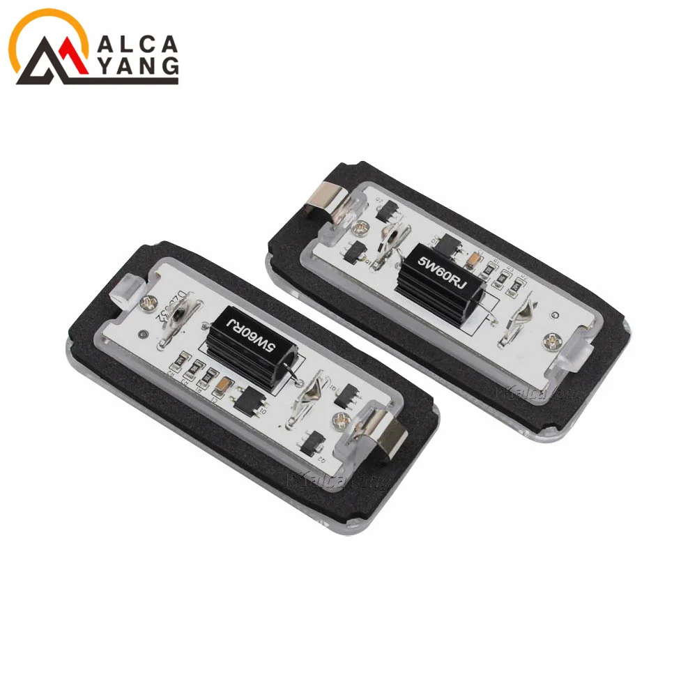 Luces LED CANbus blancas para matrícula Fiat 500 y Abarth - imagen 2