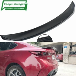 Alerón trasero de maletero ABS con imprimación Mazda 3 Axela 2014-2017