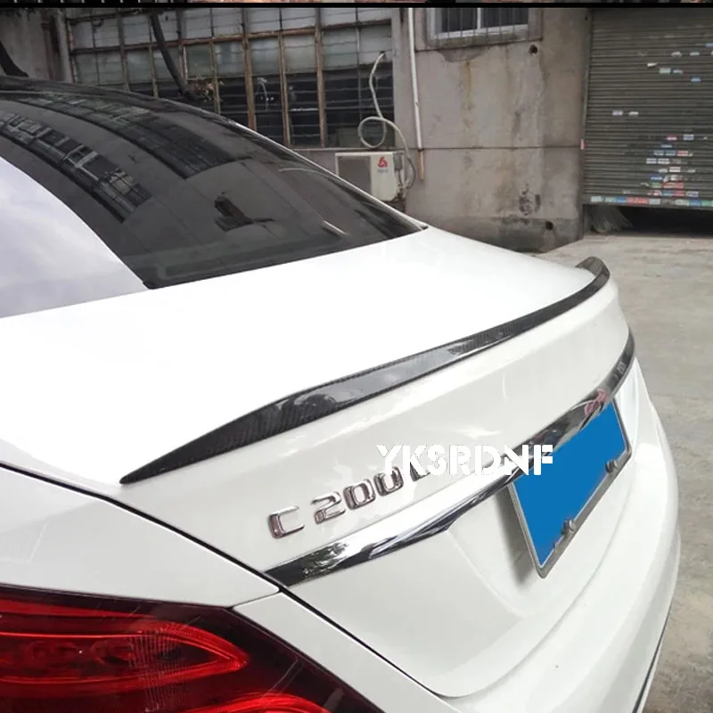 Alerón trasero fibra carbono estilo C63 AMG – Mercedes Clase C W205 - imagen 2