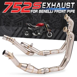 Silenciador escape rendimiento Benelli 752S circular para carreras