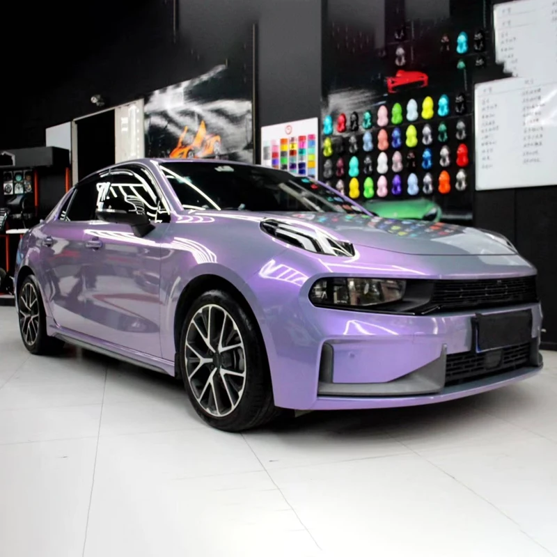 Rollo de película de protección de pintura PPF de Color de alta calidad, envoltura antiarañazos, película de envoltura para coche, película camaleón PPF TPU - imagen 5