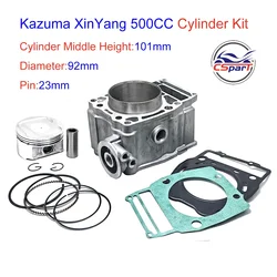 Kit de segmentos, bulón y juntas de motor 92 mm para Kazuma Jaguar 500