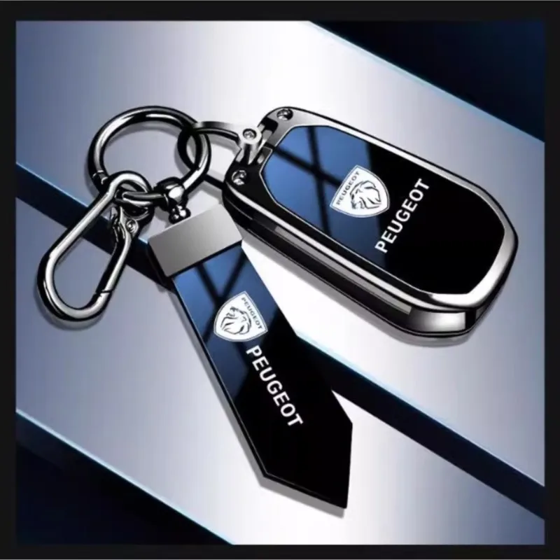 Funda carcasa llave Peugeot 208 3008 308 508 con tapa de zinc - imagen 5