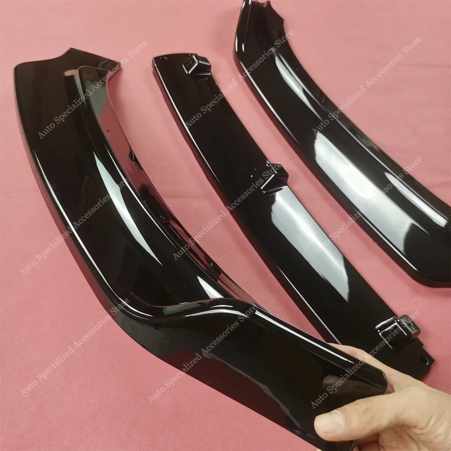 Splitter delantero negro brillo VW Tiguan 5N R-Line 2011-2016 - imagen 5