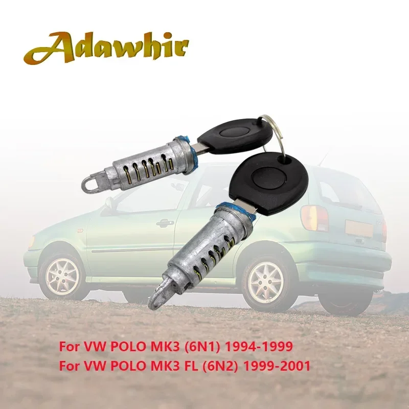Kit de reparación de cerradura de puerta 6N0 837 207 C para VW Polo - imagen 3