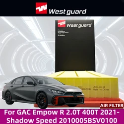 Filtro de aire WESTGUARD MA7620 para GAC Empow 2.0T 400T