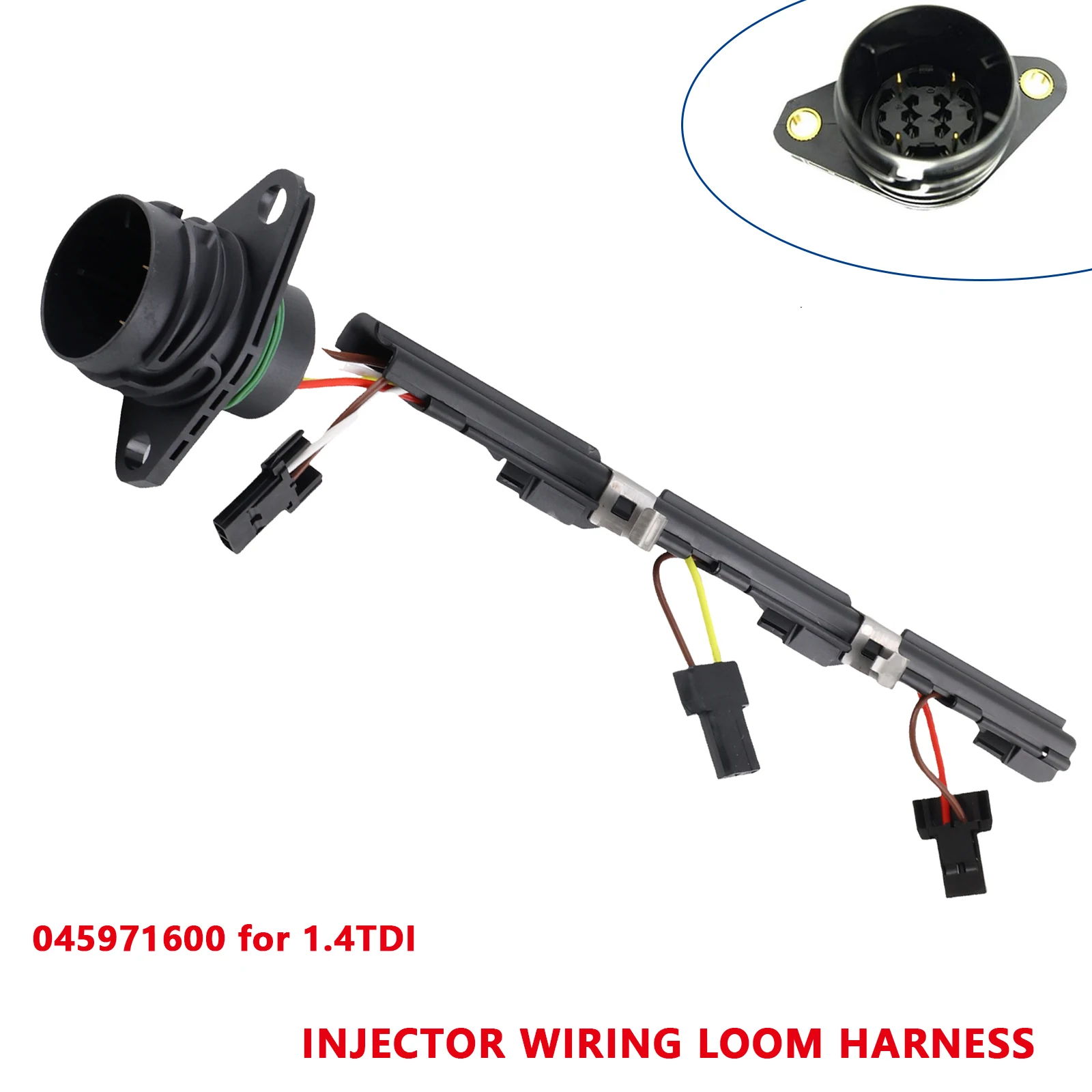 045971600   Injector Kabelboom Fit for Audi A2 8Z0 VW Lupo Polo Fabia Ibiza 1.2 1.4 TDI