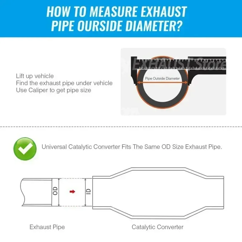 Escape universal acero inoxidable 2"-3" alto flujo - imagen 5