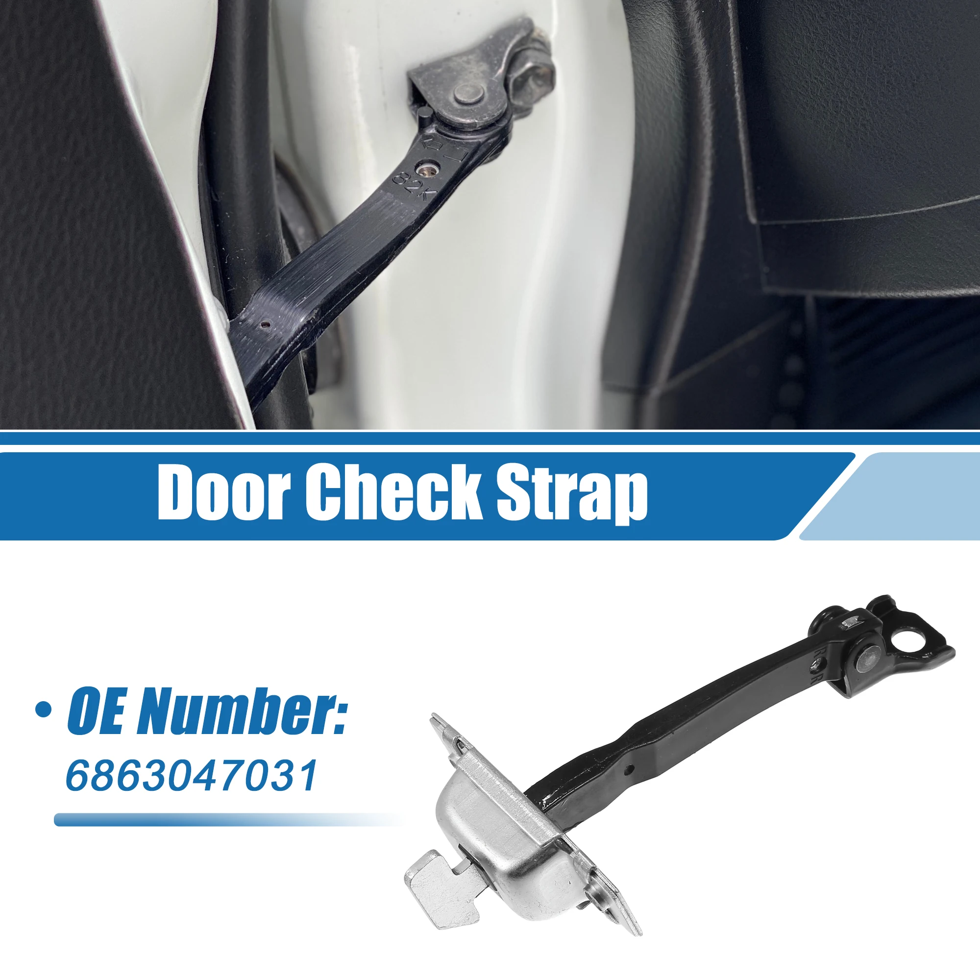 Autohaux 6863047031 Limitador de puerta – Toyota Prius 2011-2015