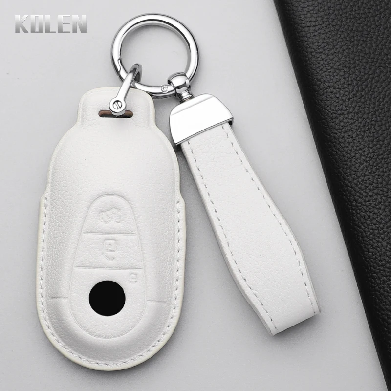 Funda de cuero para llave Mercedes-Benz Clase C, E, S y GLC - imagen 5