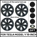 4PCS Black Sliver