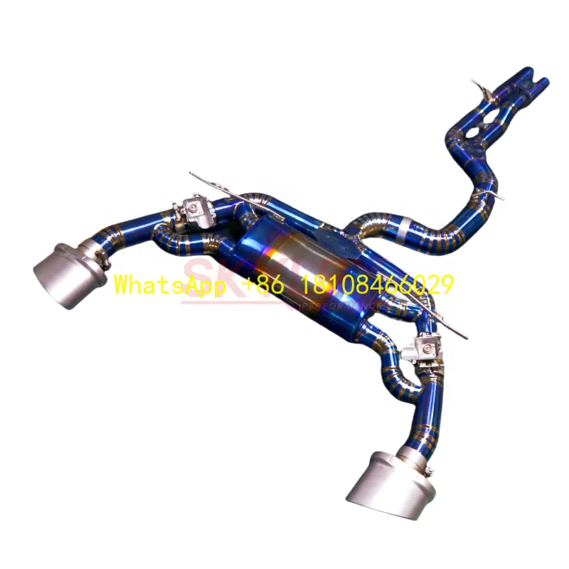 Escape de titanio SKYLEY para Audi RS3 y TTRS 2.5T